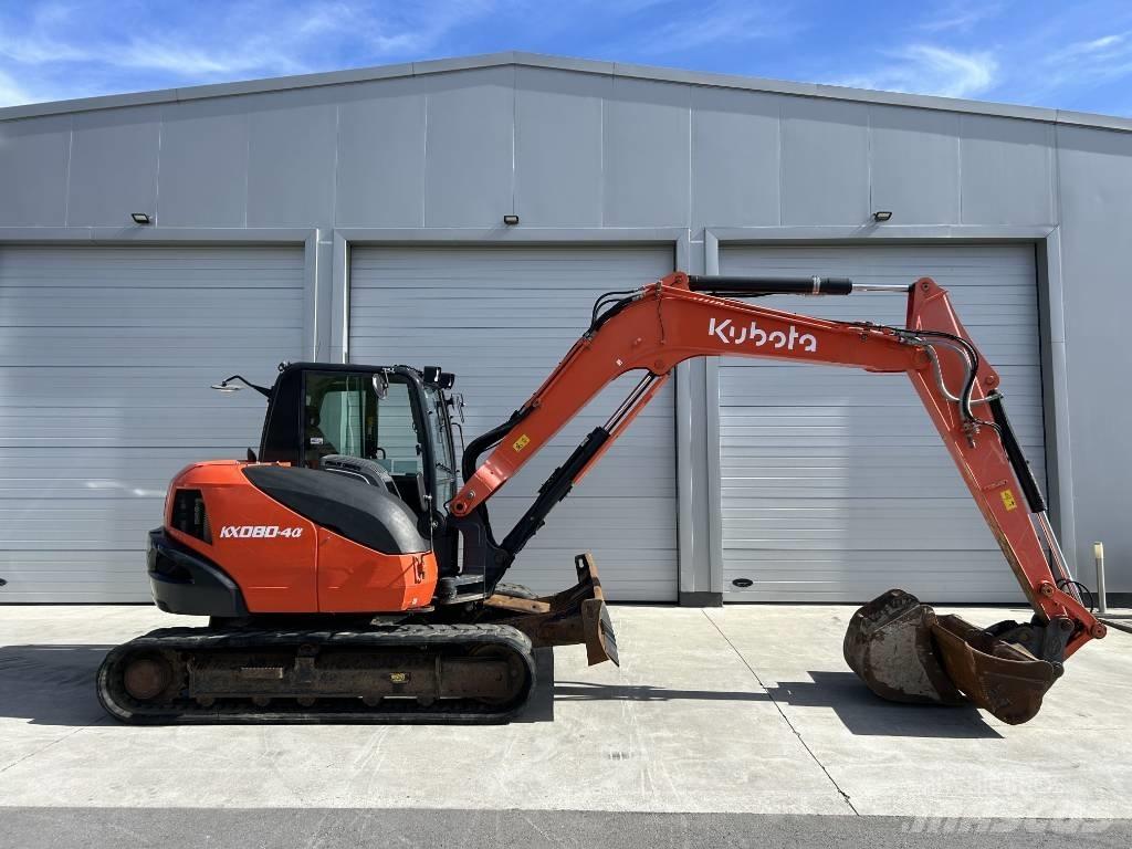 Kubota KX 080-4 Midikaivukoneet 7t - 12t
