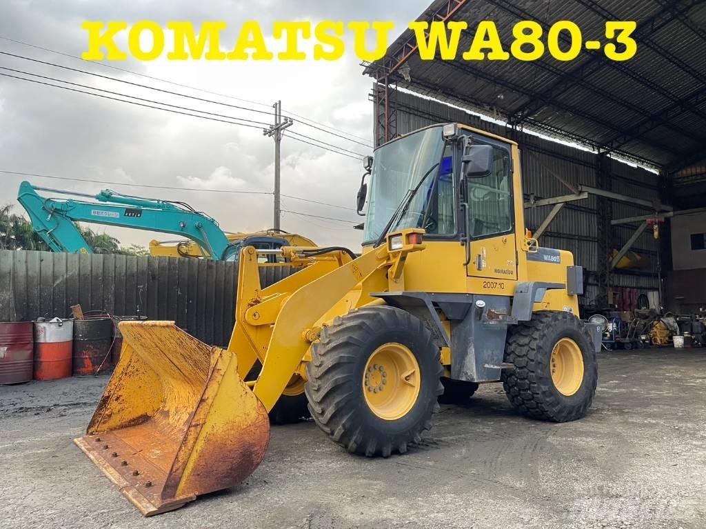 Komatsu WA80-3 Pyöräkuormaajat