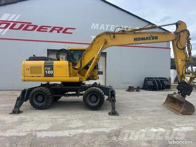 Komatsu PW 180 Pyöräkaivukoneet