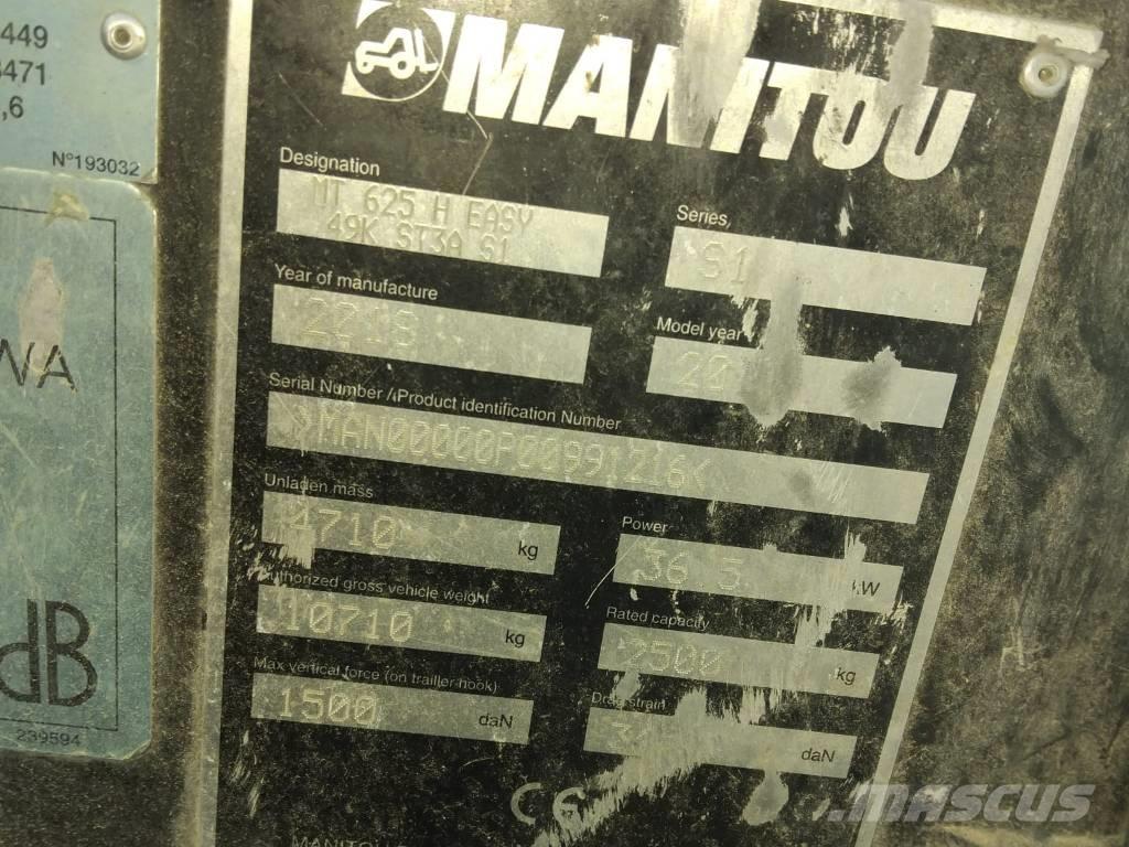 Manitou MT 625 Kurottajat