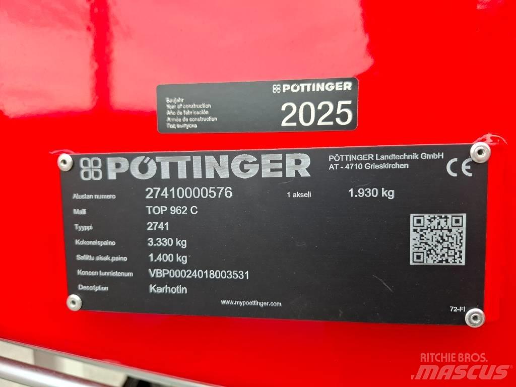 Pöttinger Top 962C Karhottimet