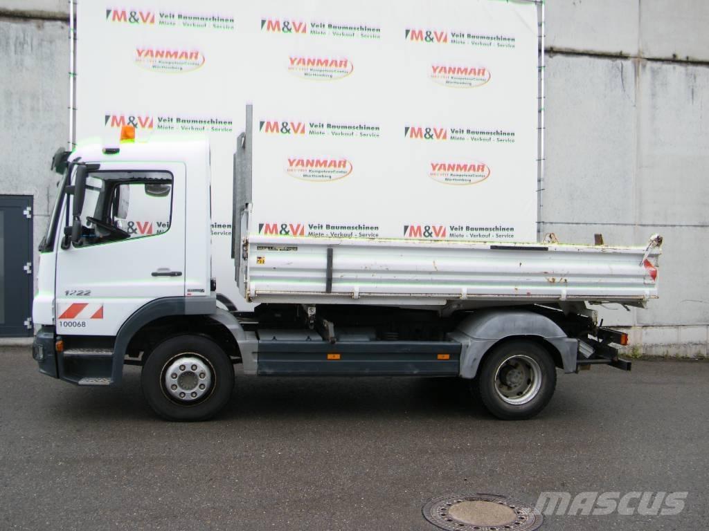  DB Atego 1222 Kipper Sora- ja kippiautot