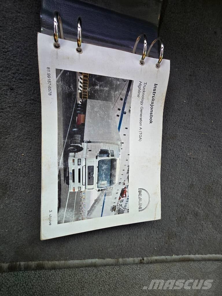 MAN TGA 26.413 Sora- ja kippiautot