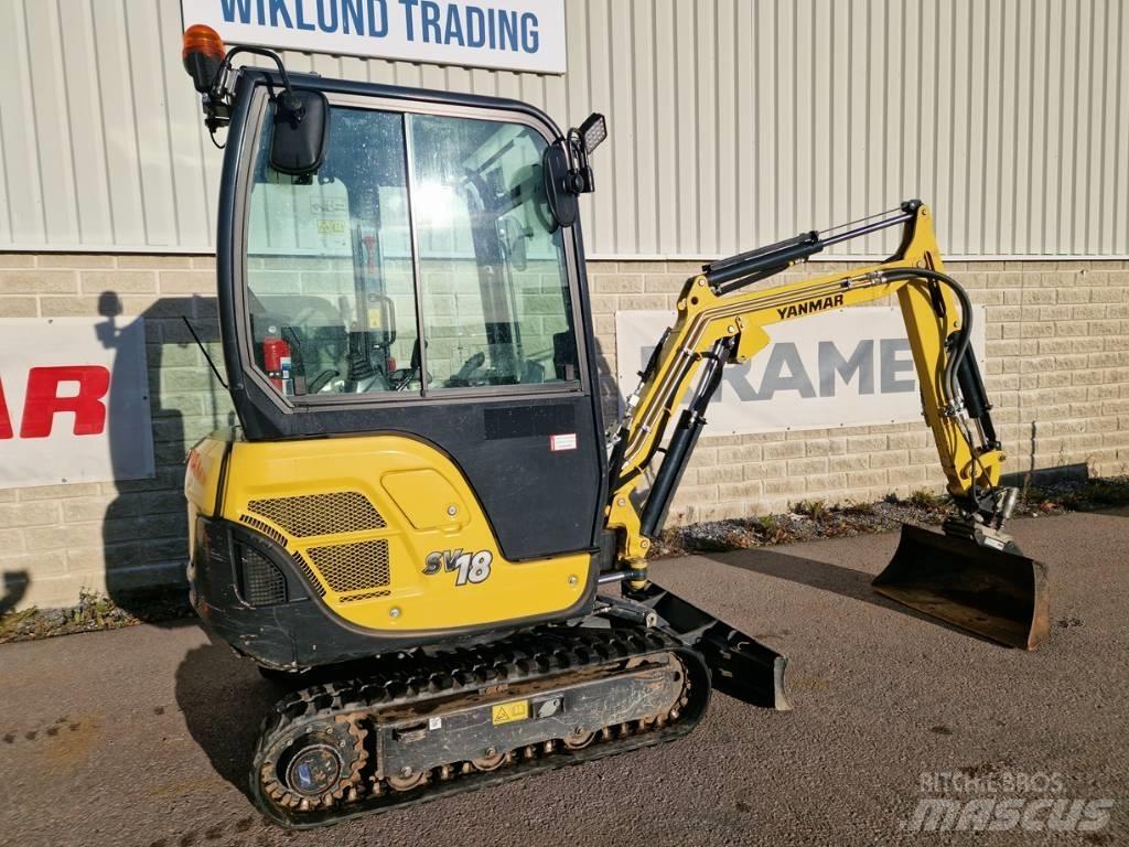 Yanmar SV 18 Minikaivukoneet < 7t