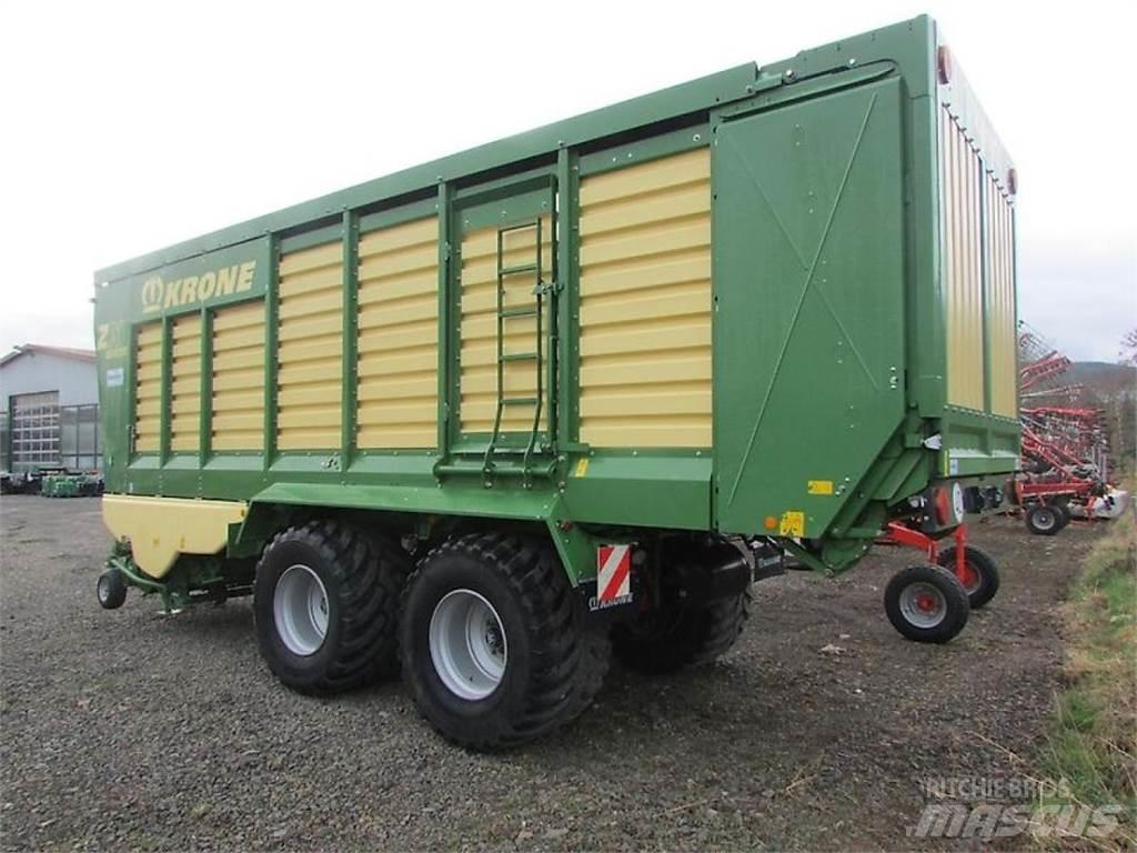 Krone ZX 430GD Keräävät noukinvaunut ja silppurivaunut