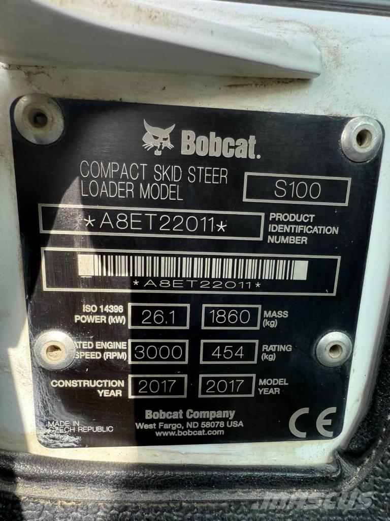 Bobcat S 100 Liukuohjatut kuormaajat