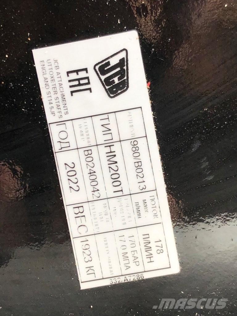 JCB HM200T Iskuvasarat