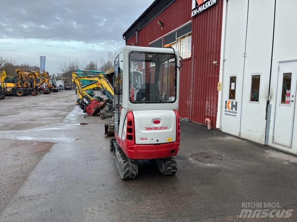 Takeuchi TB 216 Minikaivukoneet < 7t