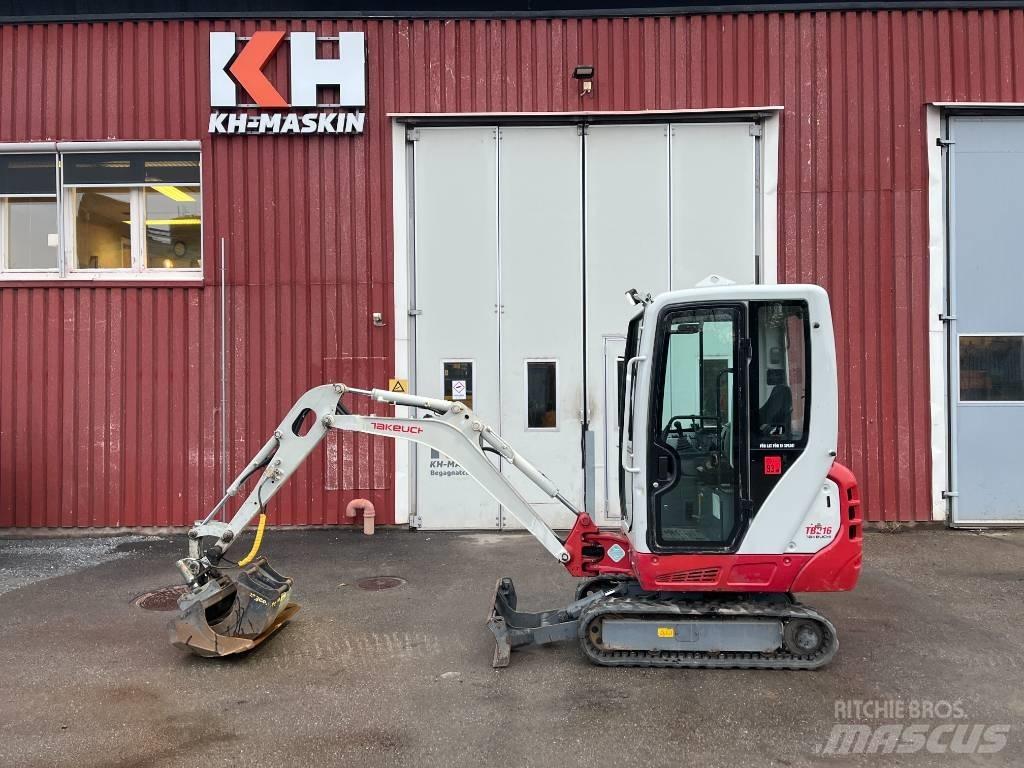 Takeuchi TB 216 Minikaivukoneet < 7t