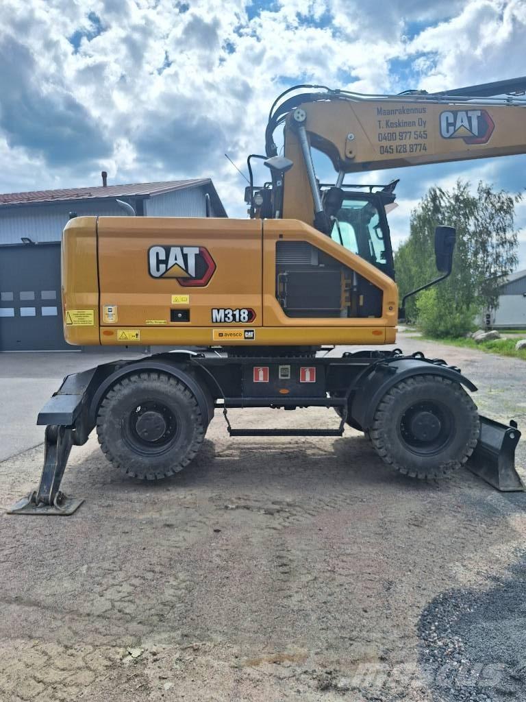 CAT M 318 Pyöräkaivukoneet