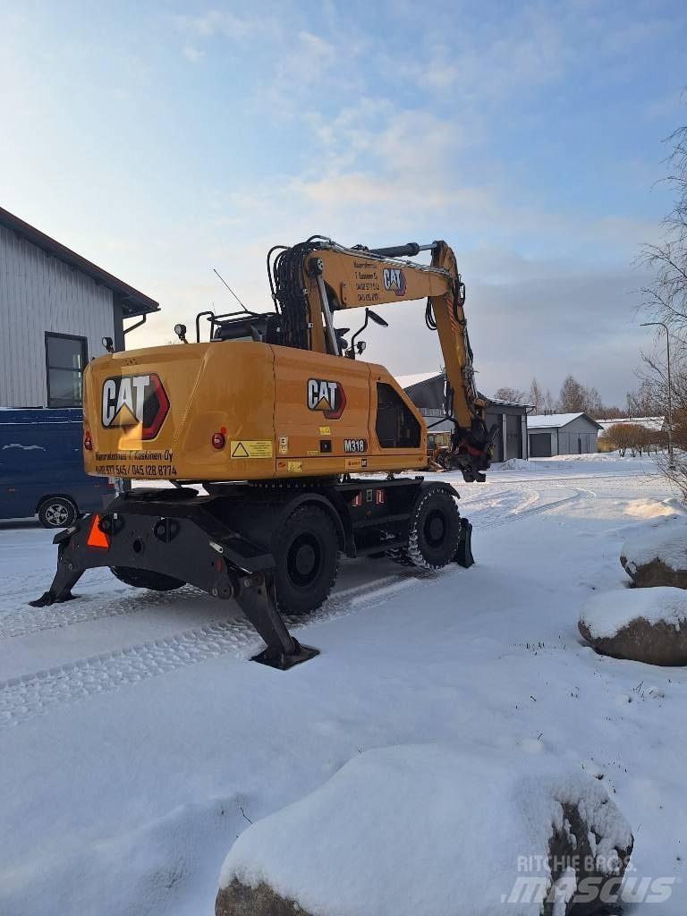 CAT M 318 Pyöräkaivukoneet