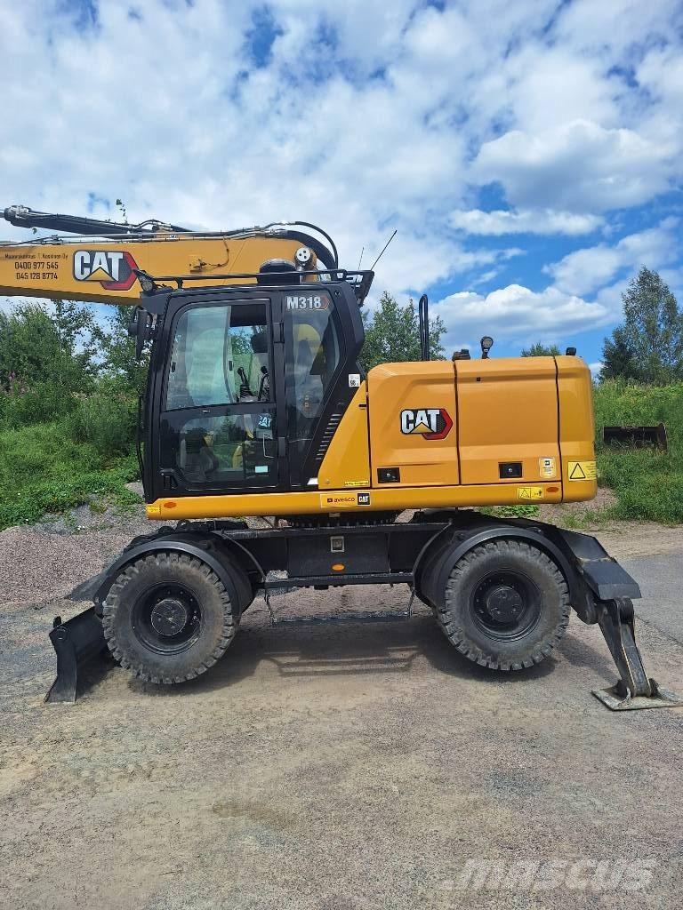 CAT M 318 Pyöräkaivukoneet