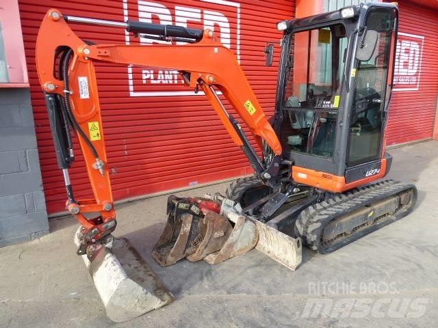 Kubota U 27-4 Minikaivukoneet < 7t