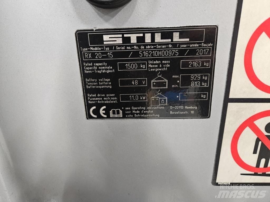 Still RX 20-15 Sähkötrukit