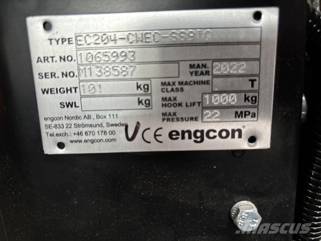 Engcon EC204 - CW05 Pikakytkimet