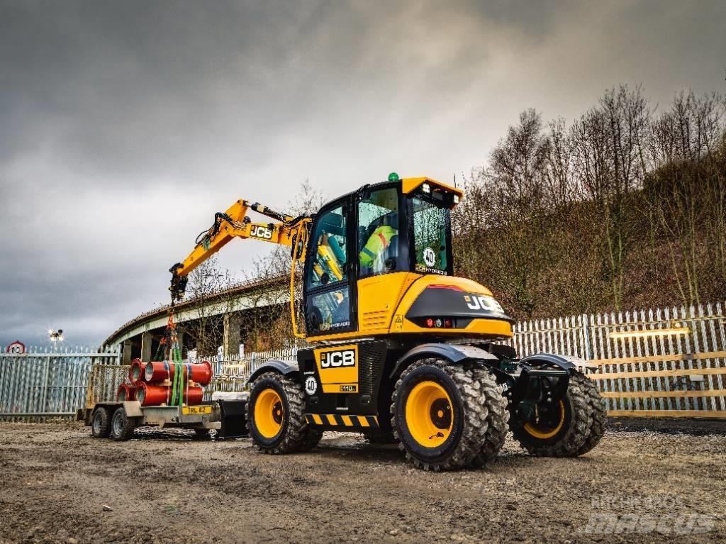 JCB Hydradig 110W Pyöräkaivukoneet