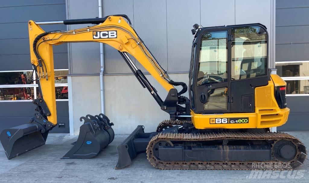 JCB 86C-1 Midikaivukoneet 7t - 12t