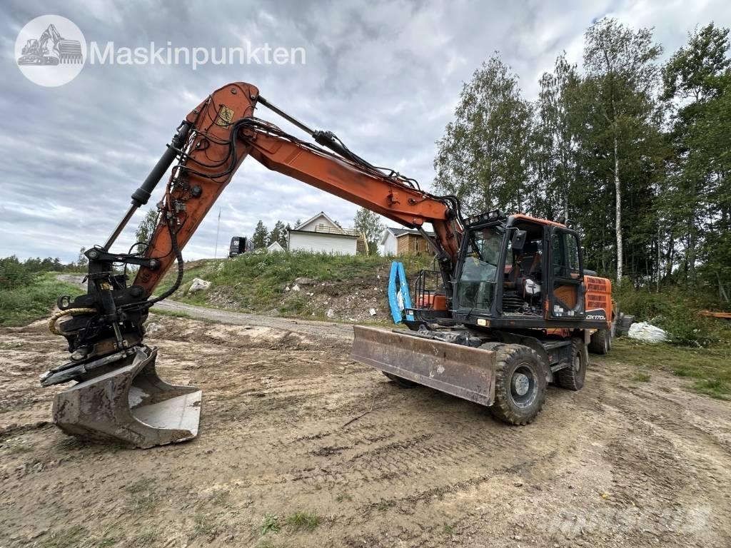Doosan DX 170 W Pyöräkaivukoneet