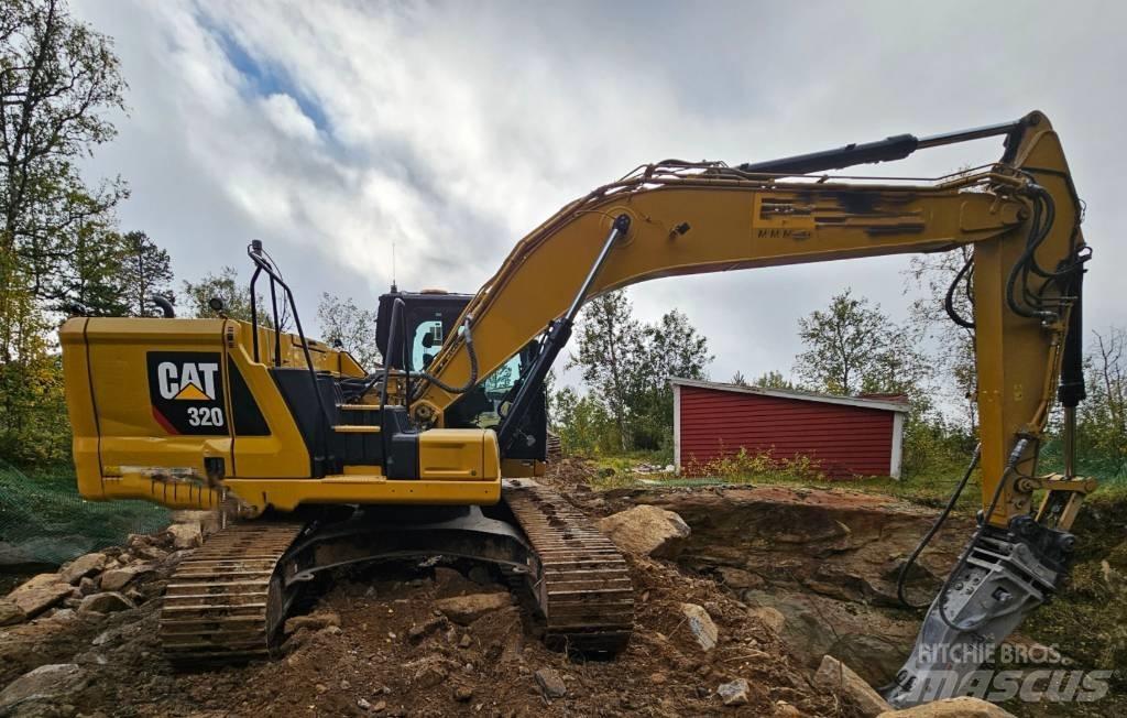 CAT 320 Telakaivukoneet