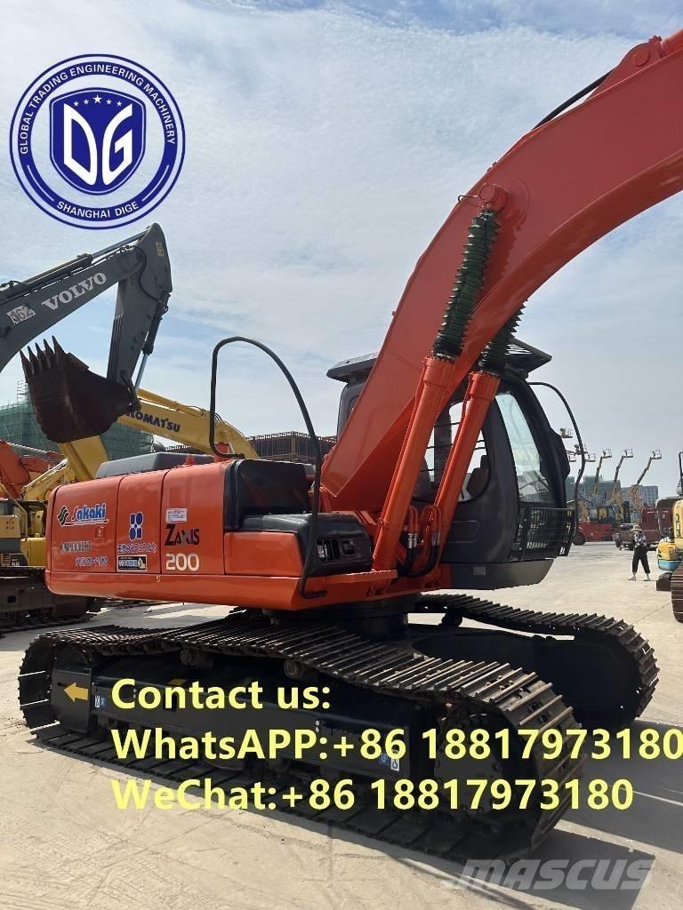 Hitachi ZX 200-6 Telakaivukoneet