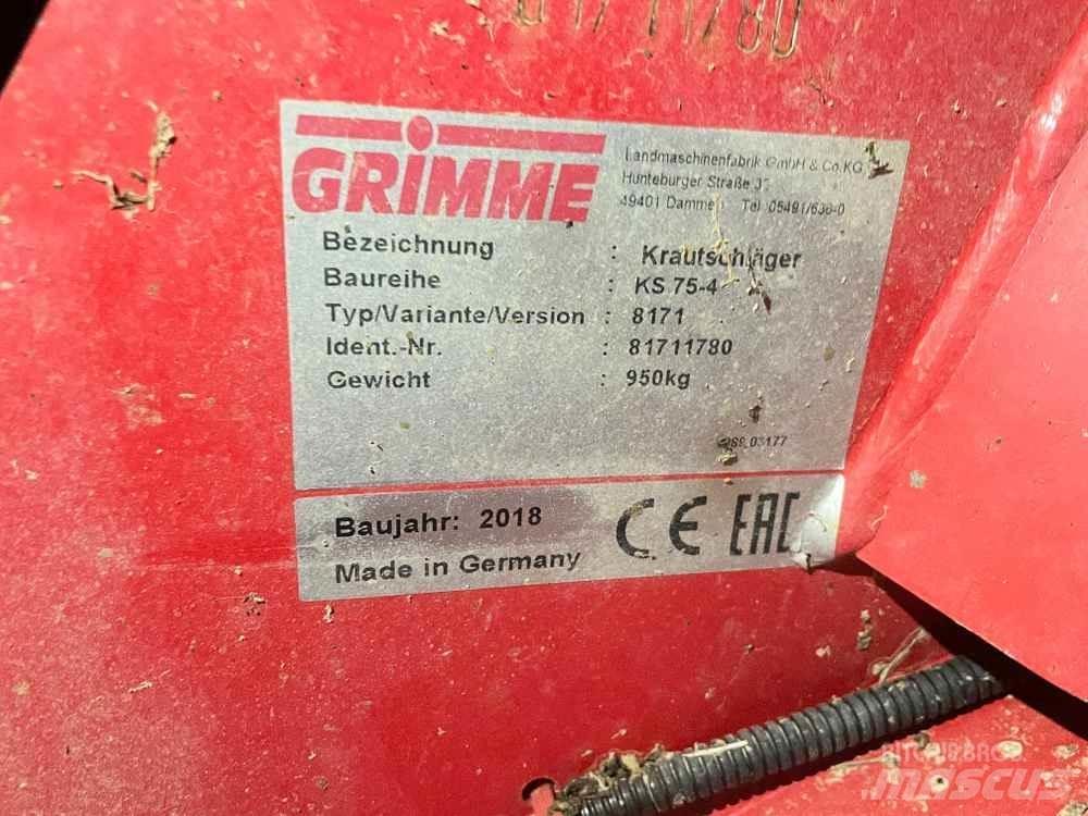 Grimme KS 75-4 Perunalaitteet - Muut