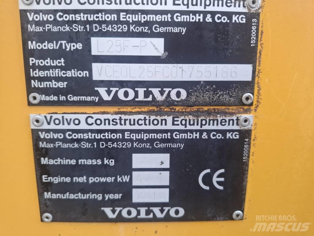Volvo L 25 F-P Pyöräkuormaajat