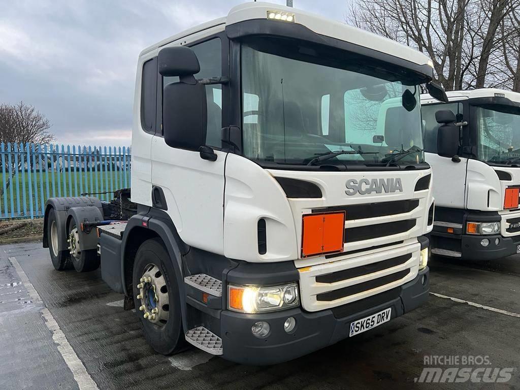 Scania P 410 Vetopöytäautot