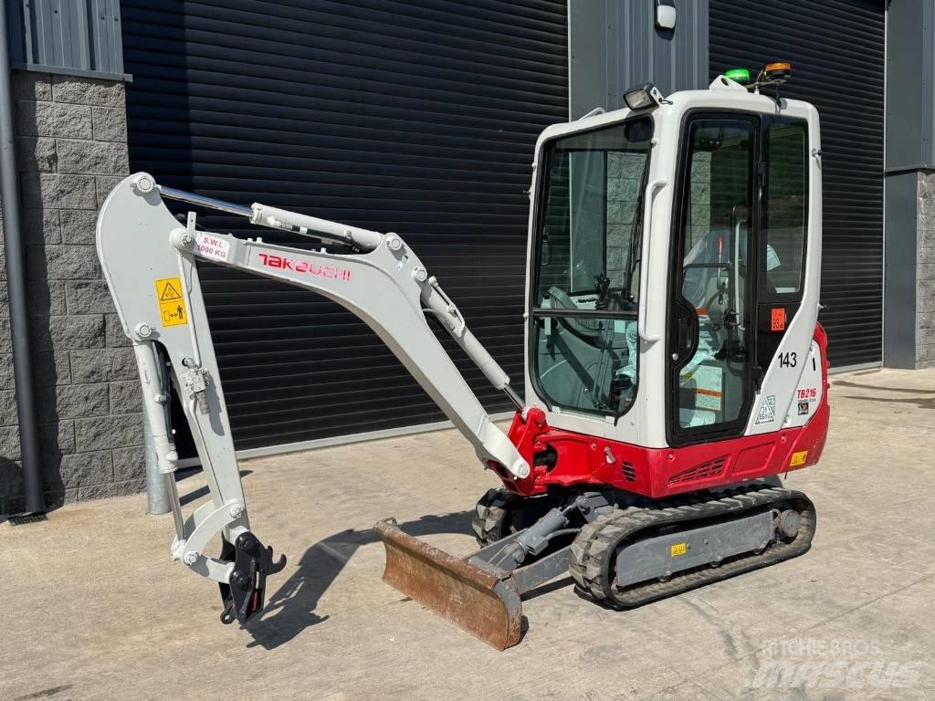 Takeuchi TB 216 Minikaivukoneet < 7t