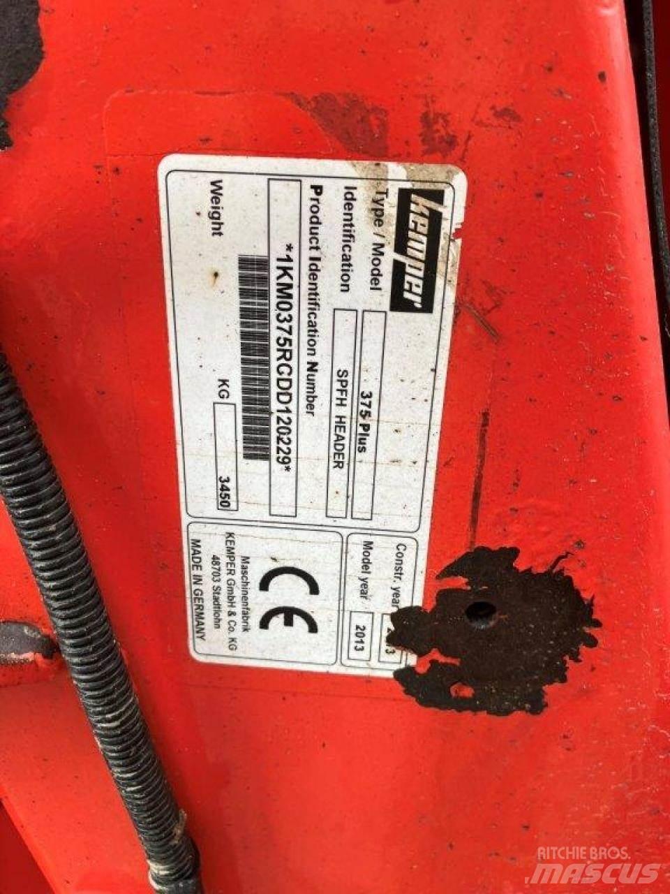 Kemper 375 Lisävarusteet ja komponentit