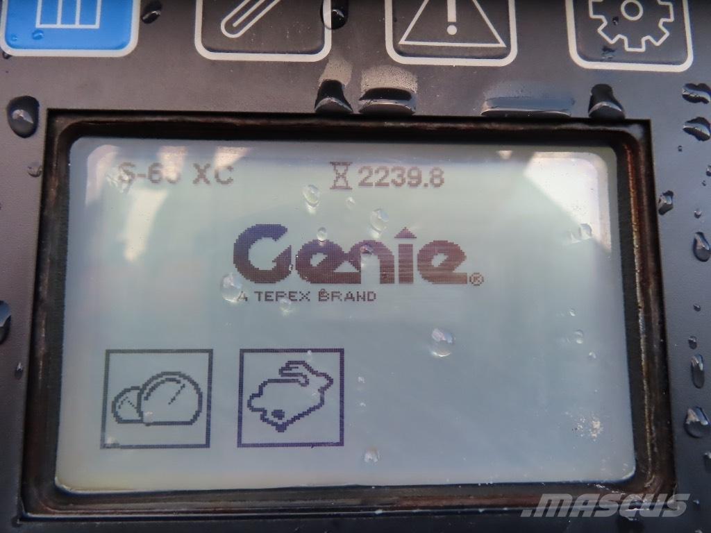 Genie S 65 Teleskooppipuominostimet