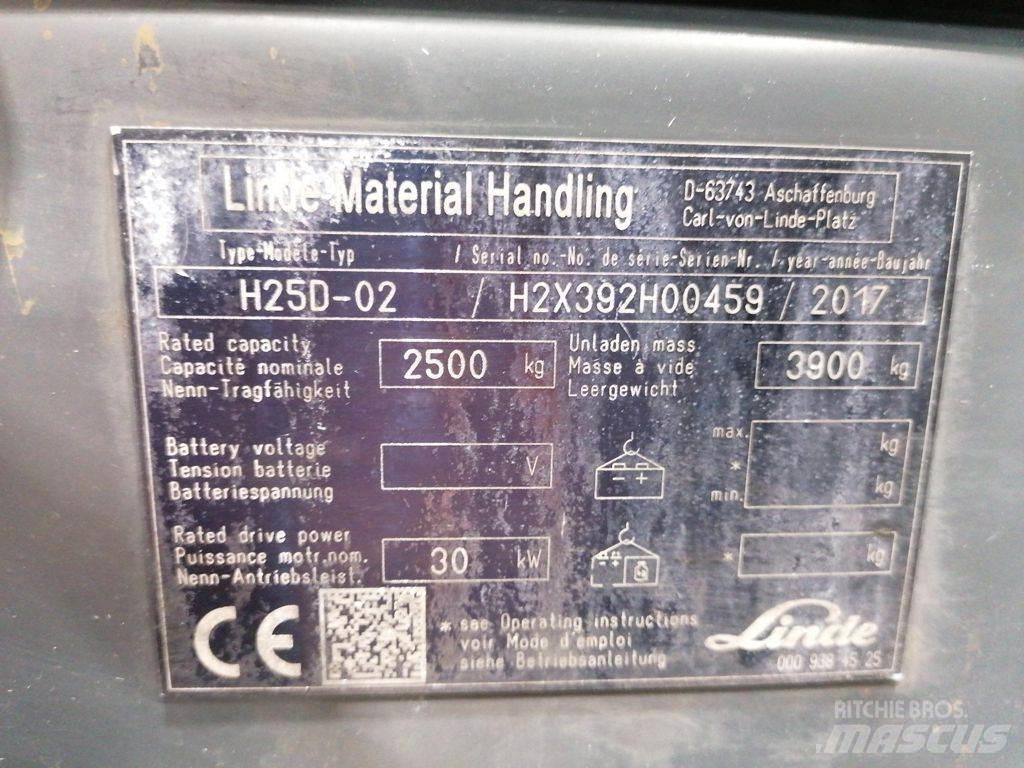 Linde H25D-02 Dieseltrukit