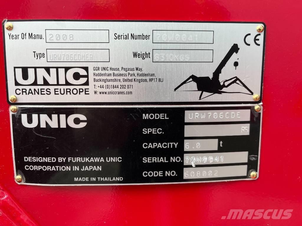 Unic URW 706 Mininosturit
