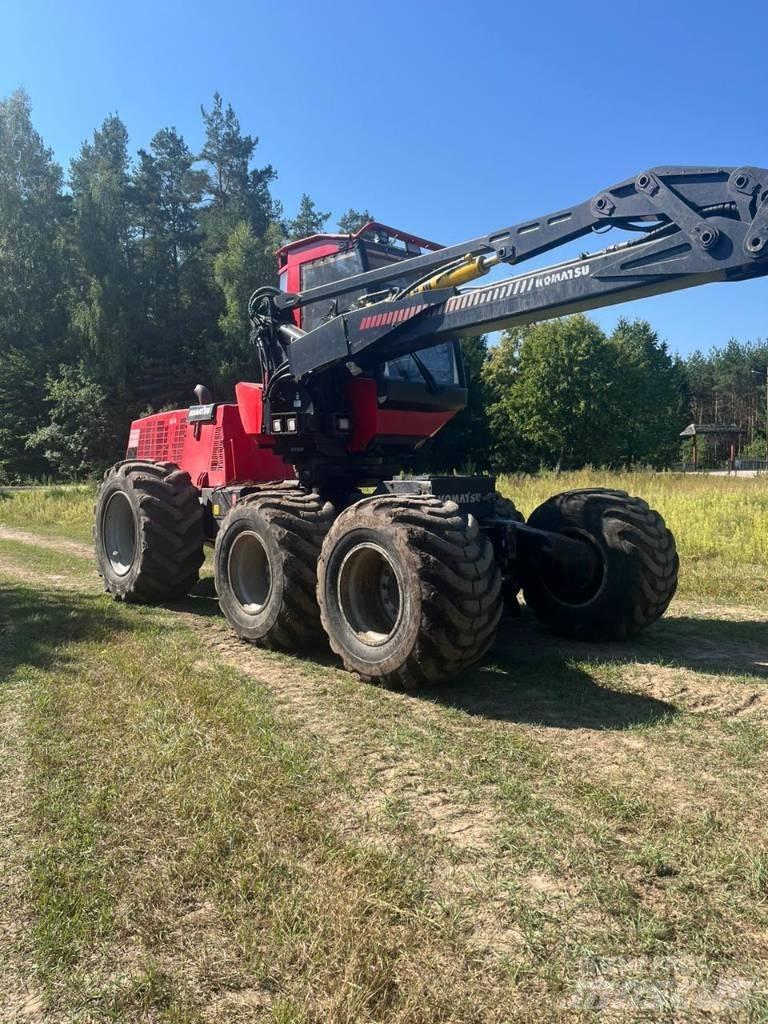 Komatsu 911.5 Harvesterit