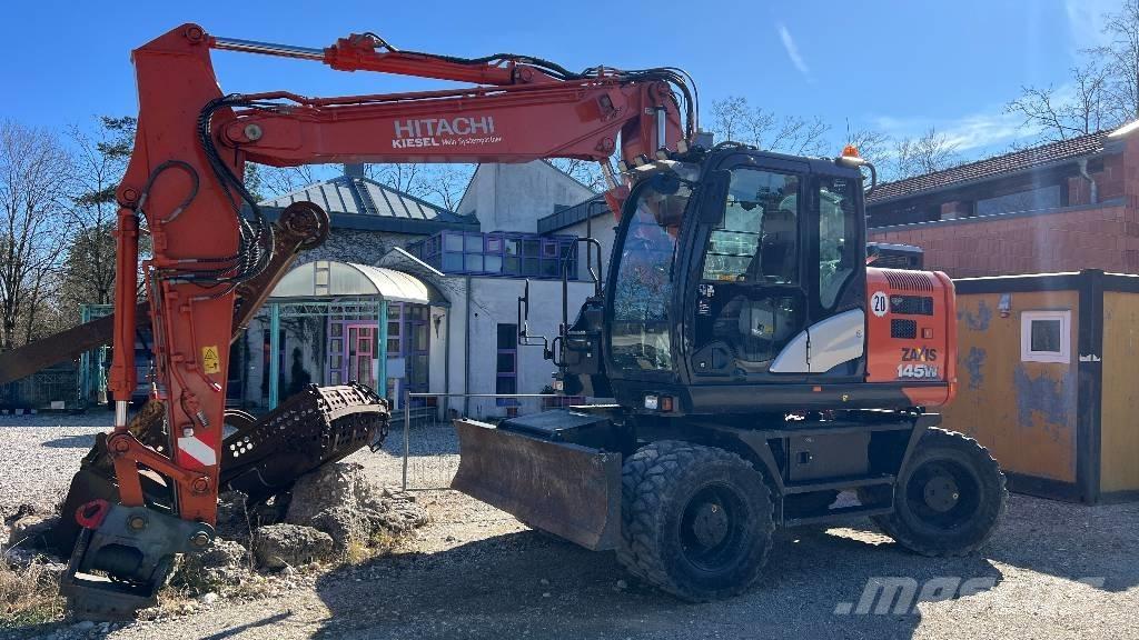 Hitachi ZX 145 W-6 Pyöräkaivukoneet