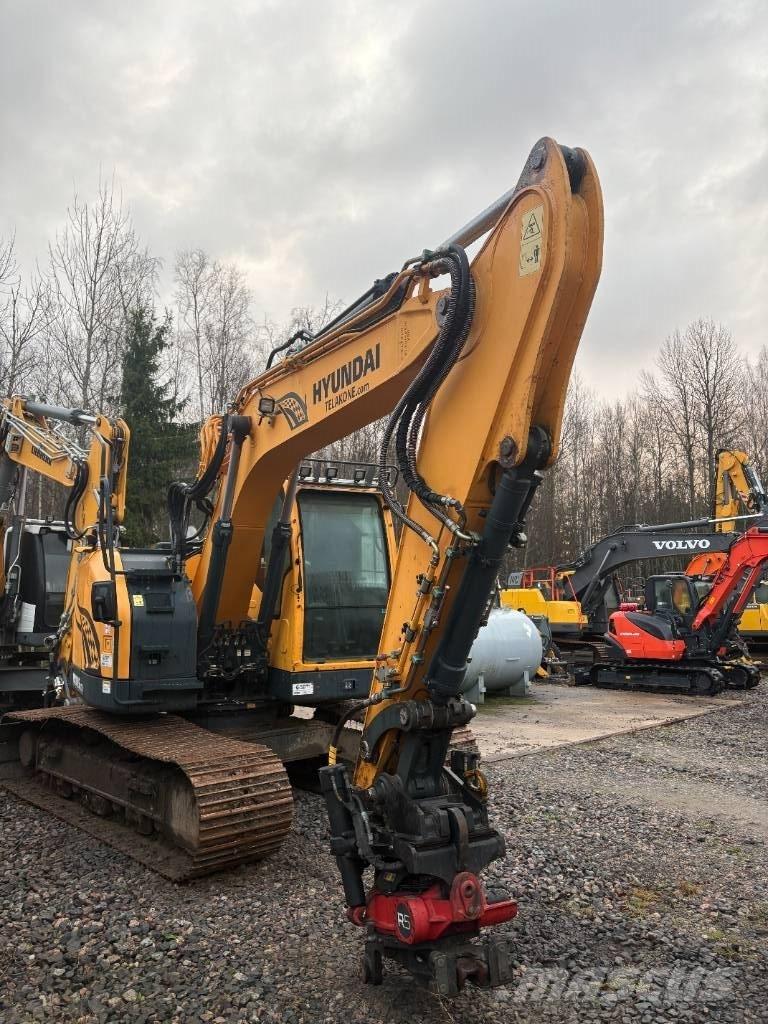 Hyundai HX 145 LCR Telakaivukoneet