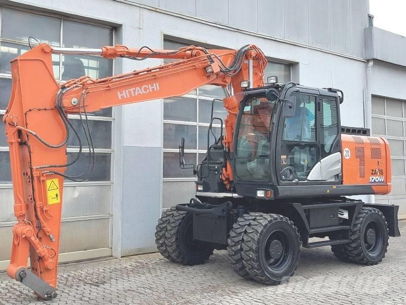Hitachi ZX 170 W-6 Pyöräkaivukoneet