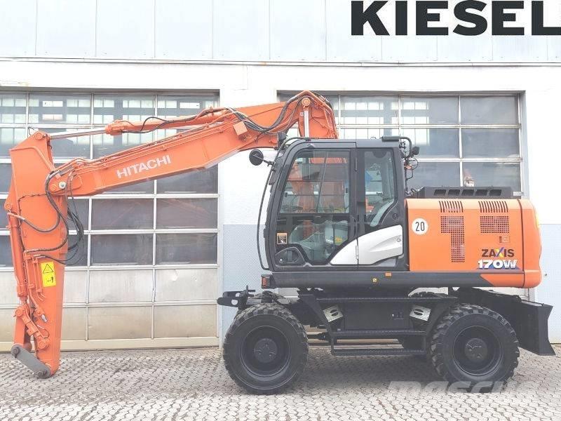Hitachi ZX 170 W-6 Pyöräkaivukoneet