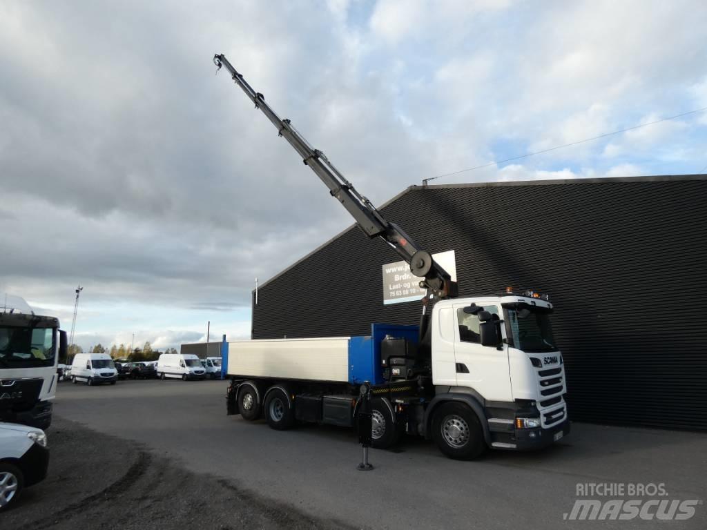 Scania R 580 Sora- ja kippiautot