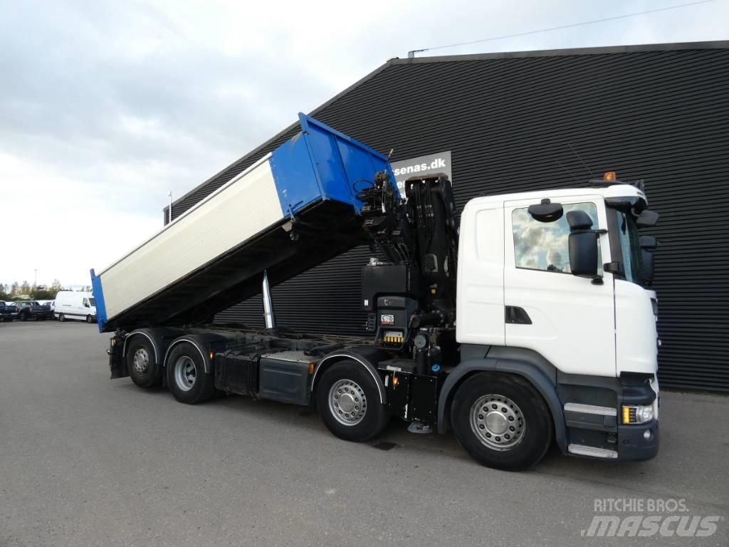 Scania R 580 Sora- ja kippiautot