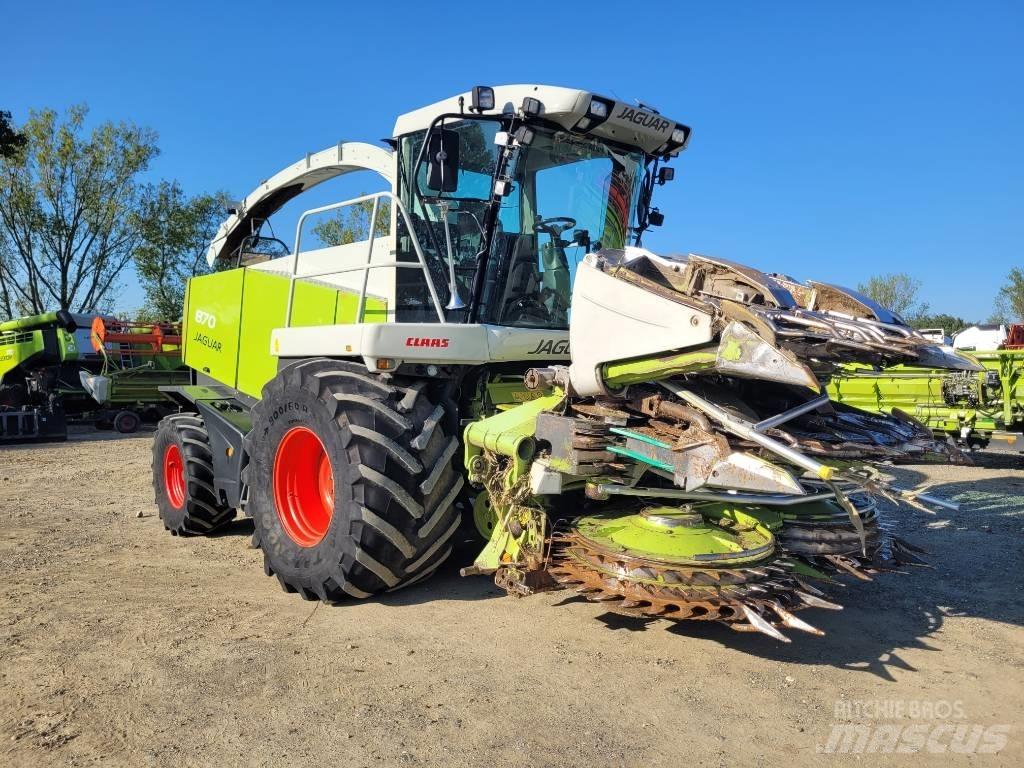 CLAAS Jaguar 870 Ajosilppurit