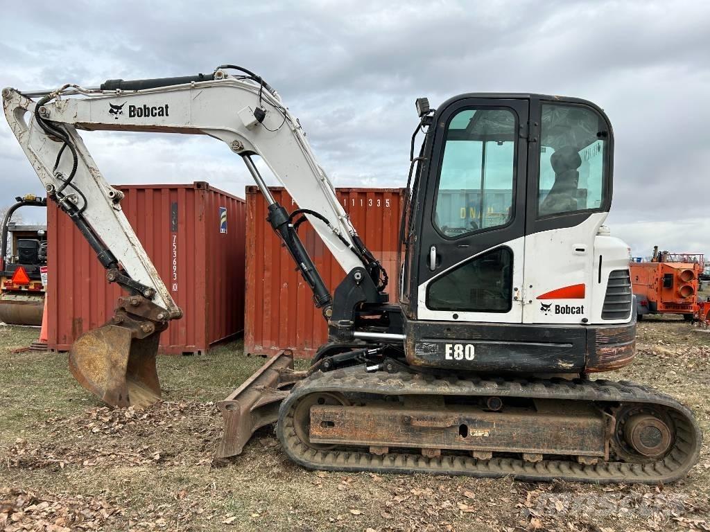 Bobcat E 80 Telakaivukoneet