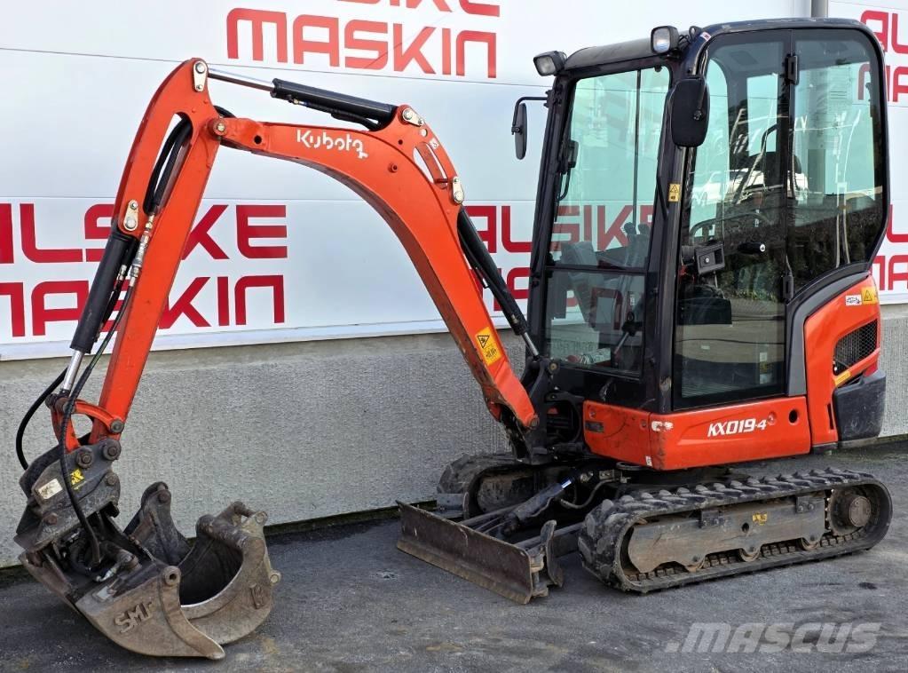 Kubota KX 019-4 Minikaivukoneet < 7t