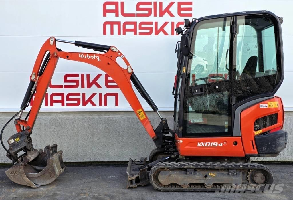 Kubota KX 019-4 Minikaivukoneet < 7t