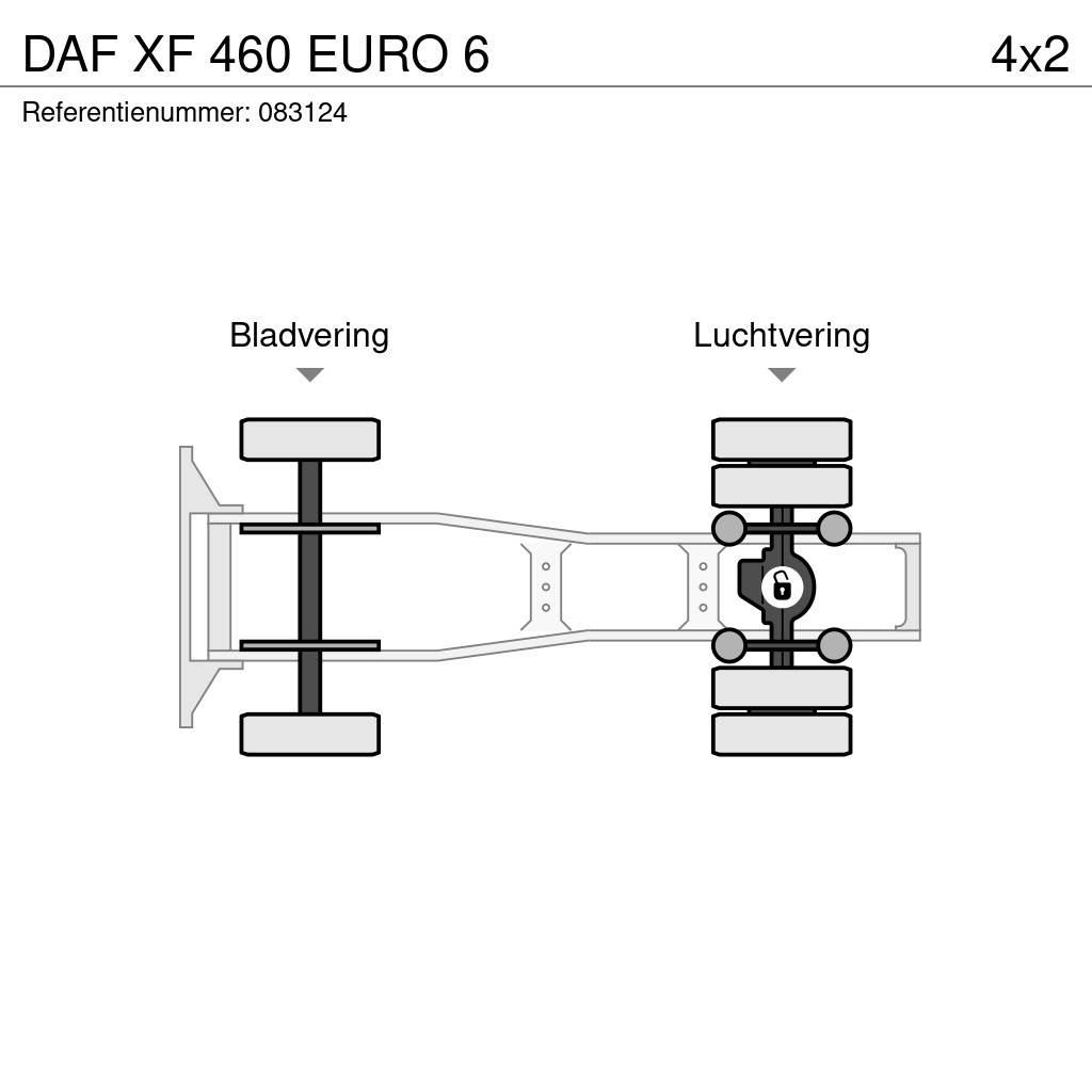 DAF XF 460 EURO 6 Vetopöytäautot