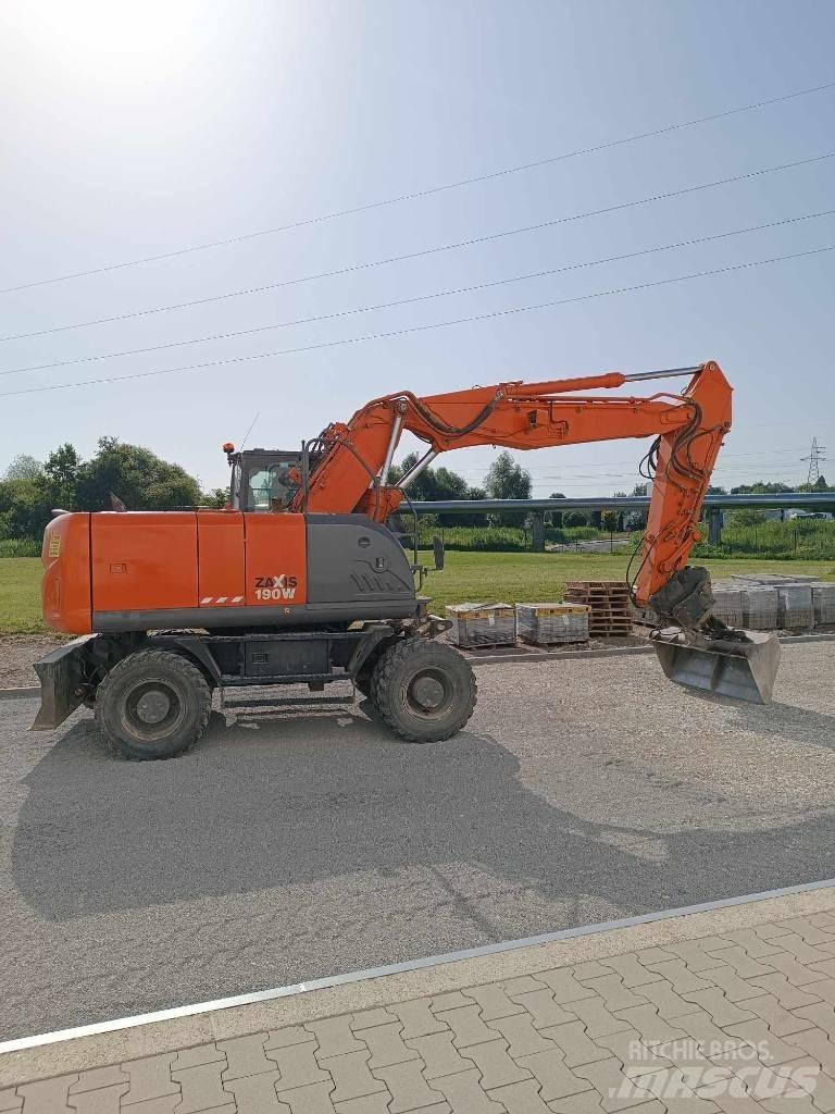 Hitachi ZX 190 W-3 Pyöräkaivukoneet