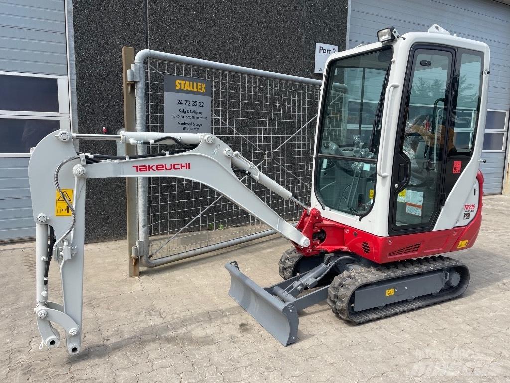 Takeuchi TB216 Minikaivukoneet < 7t