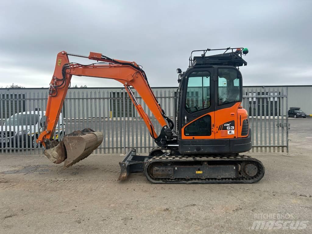 Doosan DX 63-3 Telakaivukoneet