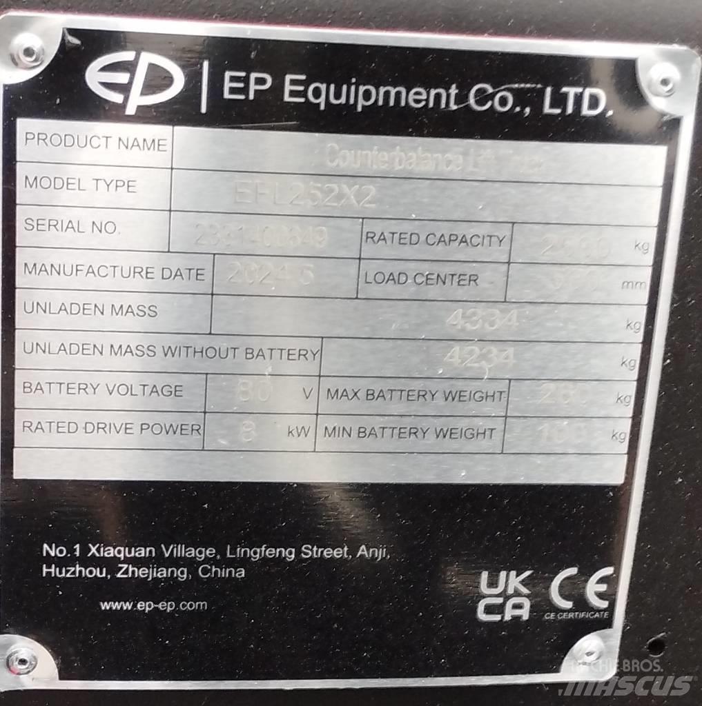 EP EFL 252 X LI-ON Sähkötrukit