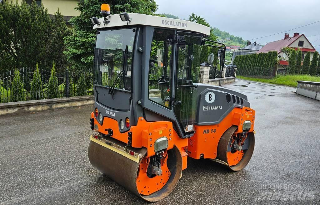 Hamm hd 14 vo Tandemjyrät