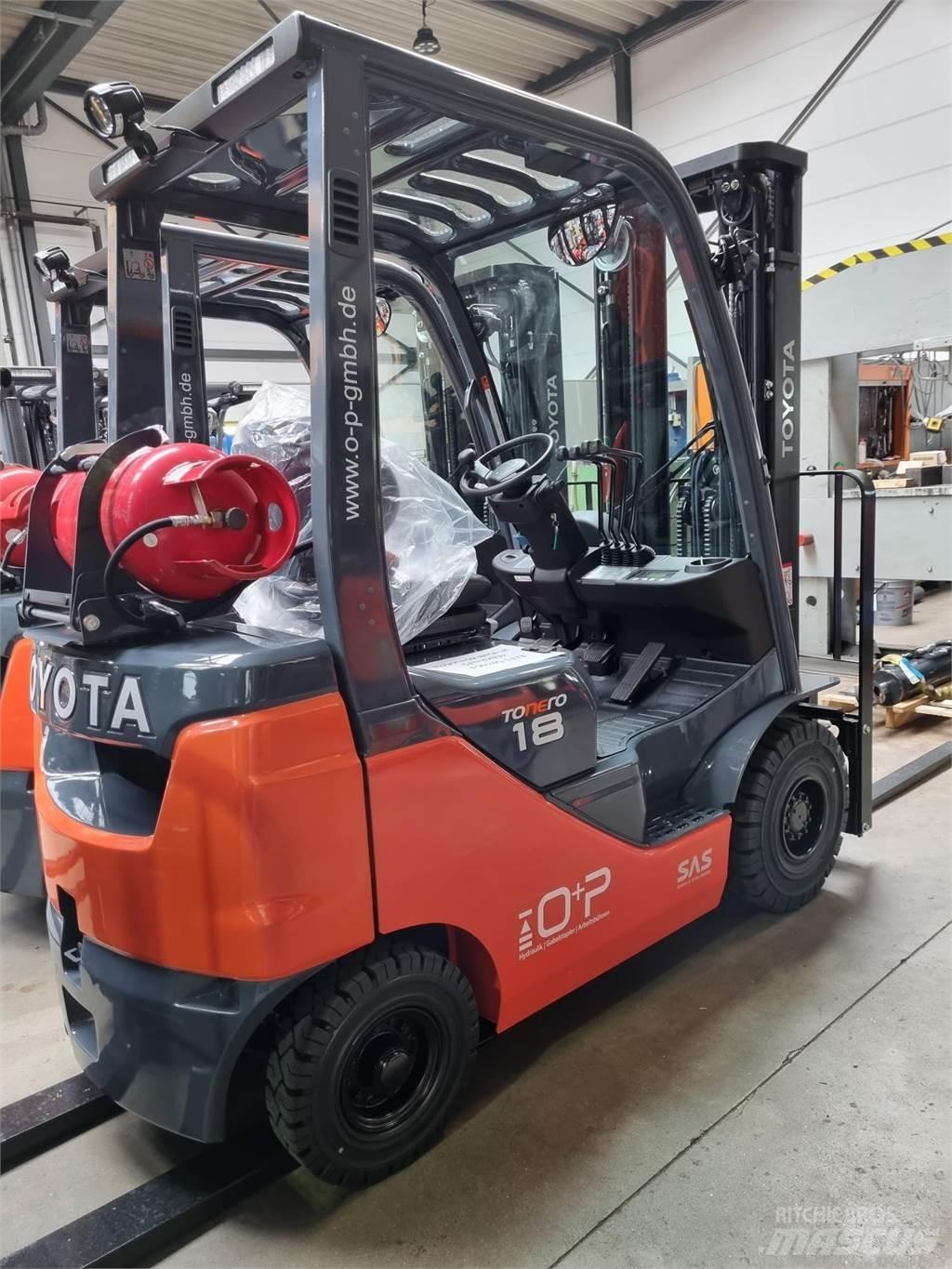 Toyota 02-8FGF18 Nestekaasutrukit
